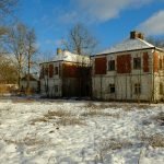 The Abandoned Manor House ‘Lost in the Winter Scen...