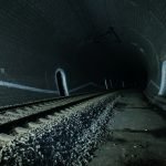 Before Train Comes. An Evening in the Railway Tunn...