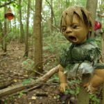 Cute and Spooky. Creepy Dolls in the Forest [Germa...