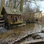 The Power of Water. Moving Miniature Watermills ne...